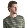 Icebreaker Wave Stripe Kurzarm-t-shirt