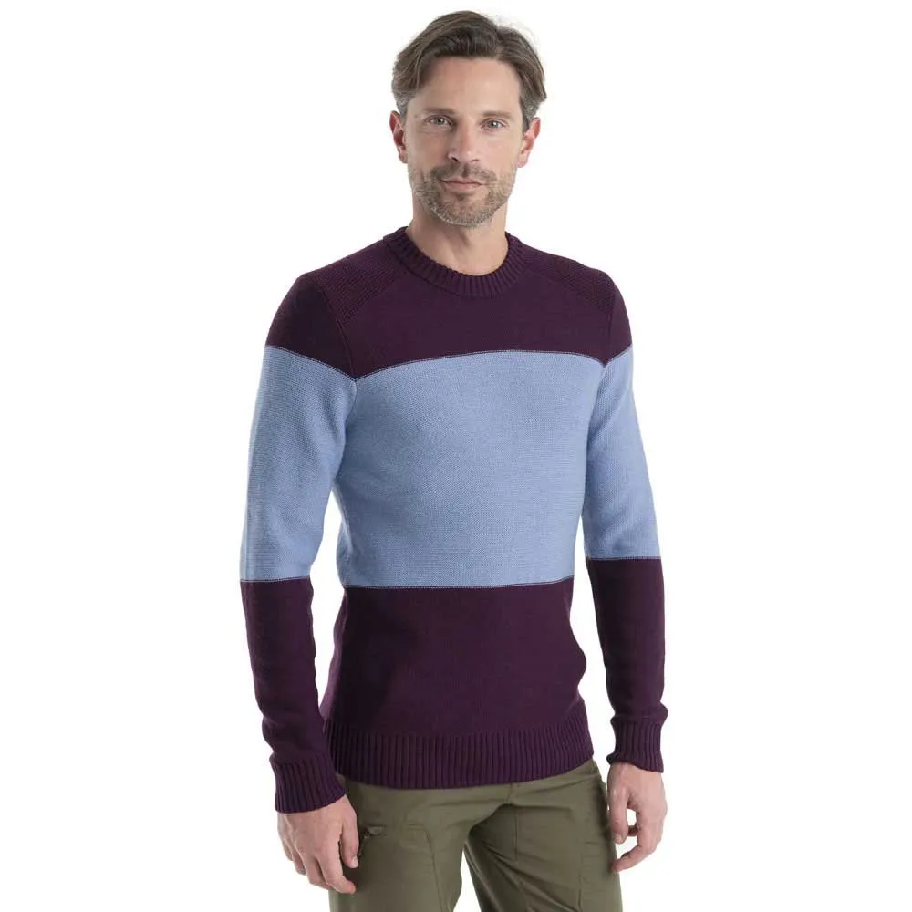 Icebreaker Waypoint Merino Pullover, Nightshade / kyanite