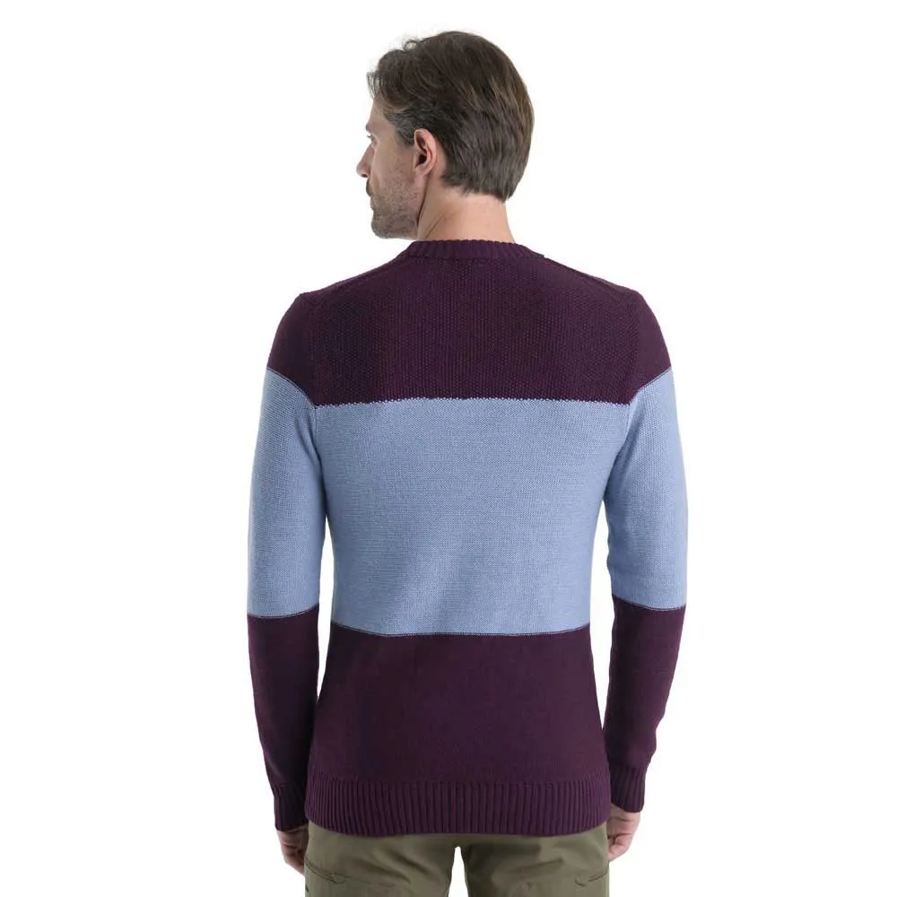 Icebreaker Waypoint Merino Pullover, Nightshade / kyanite