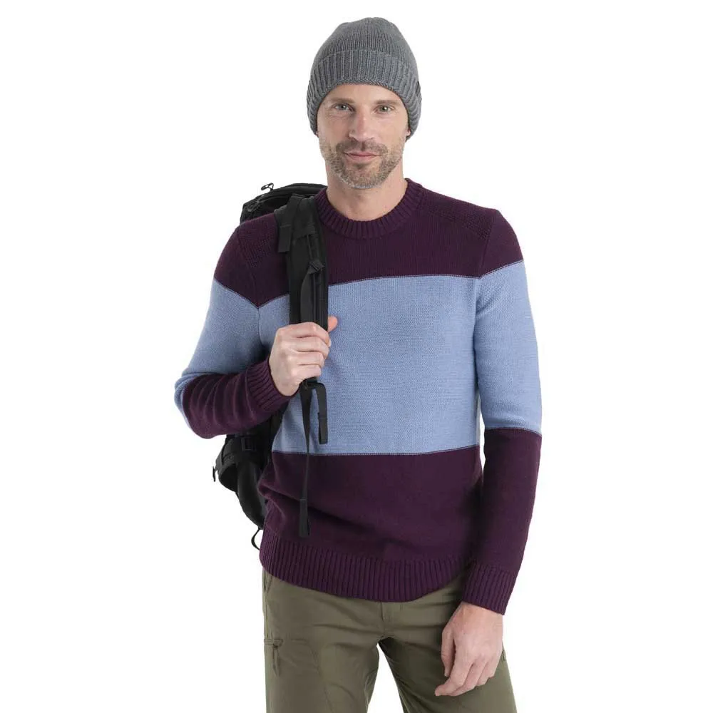 Icebreaker Waypoint Merino Pullover, Nightshade / kyanite