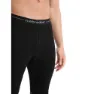 Icebreaker Zone Knit 200 Baselayer-hose, Black / jet heather / cb