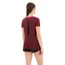 Icebreaker Zone Knit Kurzarm-t-shirt, Cherry / espresso / cb