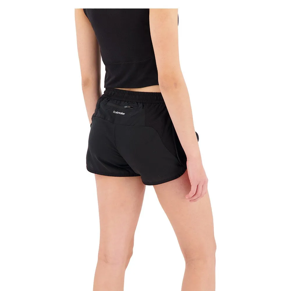 Icebreaker Zone Knit Kurze Hose, Black