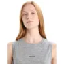Icebreaker Zoneknit™ ärmelloses T-shirt, Metro hthr