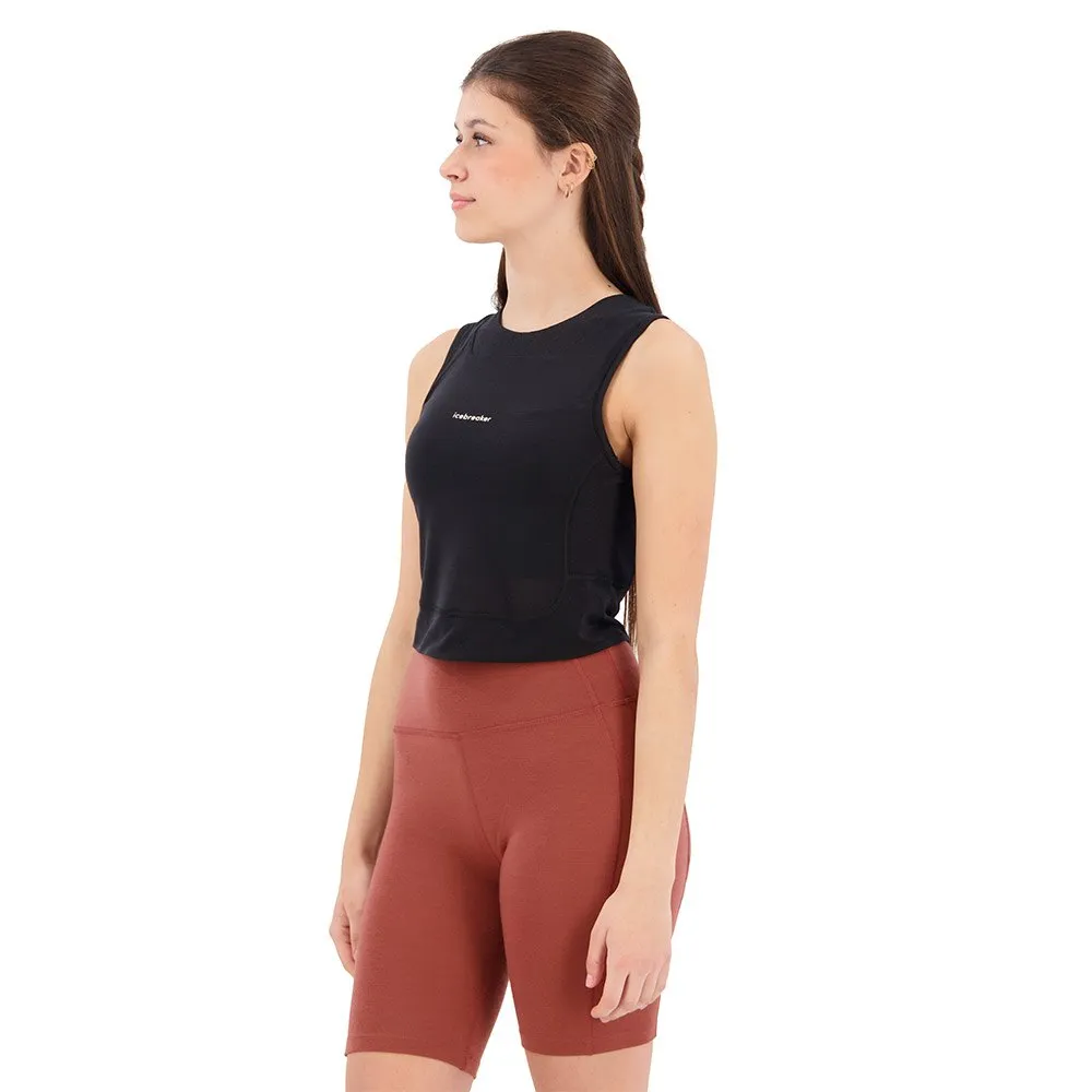 Icebreaker Zoneknit Cropped Merino ärmelloses T-shirt Icebreaker Zoneknit Cropped Merino ärmelloses T-shirt