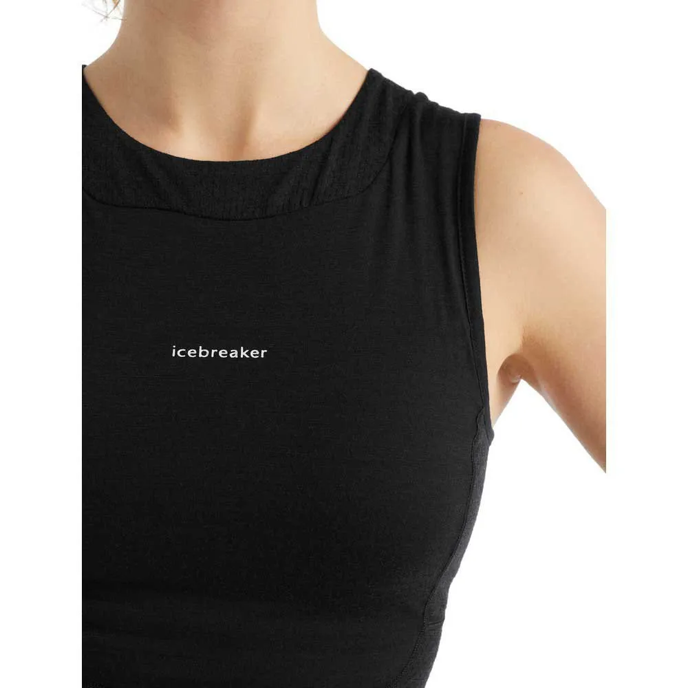 Icebreaker Zoneknit Cropped Merino ärmelloses T-shirt Icebreaker Zoneknit Cropped Merino ärmelloses T-shirt