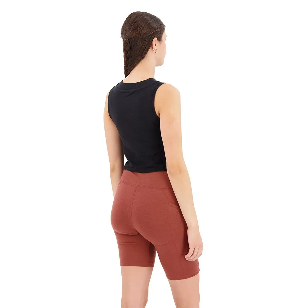 Icebreaker Zoneknit Cropped Merino ärmelloses T-shirt Icebreaker Zoneknit Cropped Merino ärmelloses T-shirt