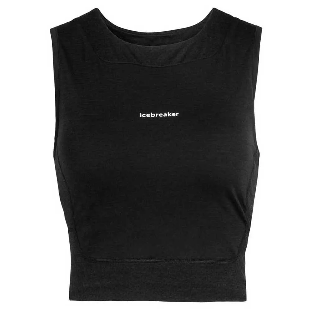 Icebreaker Zoneknit Cropped Merino ärmelloses T-shirt Icebreaker Zoneknit Cropped Merino ärmelloses T-shirt