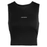 Icebreaker Zoneknit Cropped Merino ärmelloses T-shirt