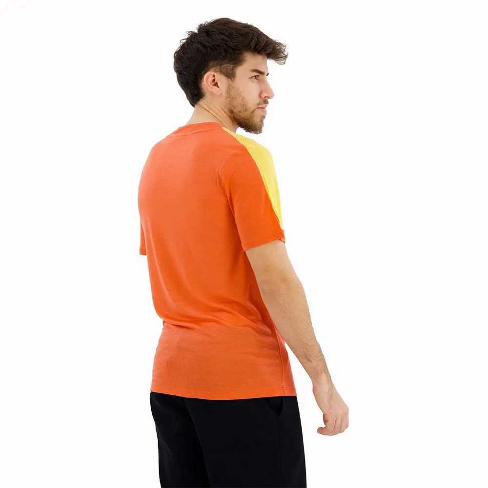 Icebreaker Zoneknit™ Geodetic Kurzarm-t-shirt, Summer / vibrant earth / aop Icebreaker Zoneknit™ Geodetic Kurzarm-t-shirt, Summer / vibrant earth / aop