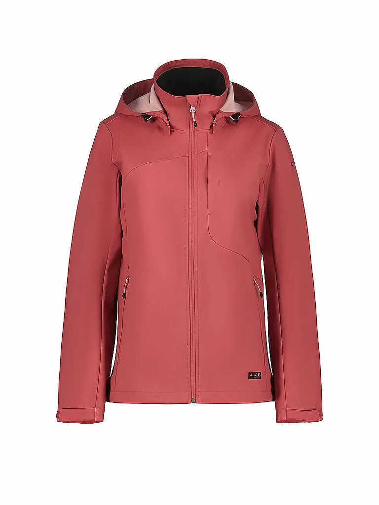 Icepeak Damen Softshelljacke Burnet Hoodie Icepeak Damen Softshelljacke Burnet Hoodie
