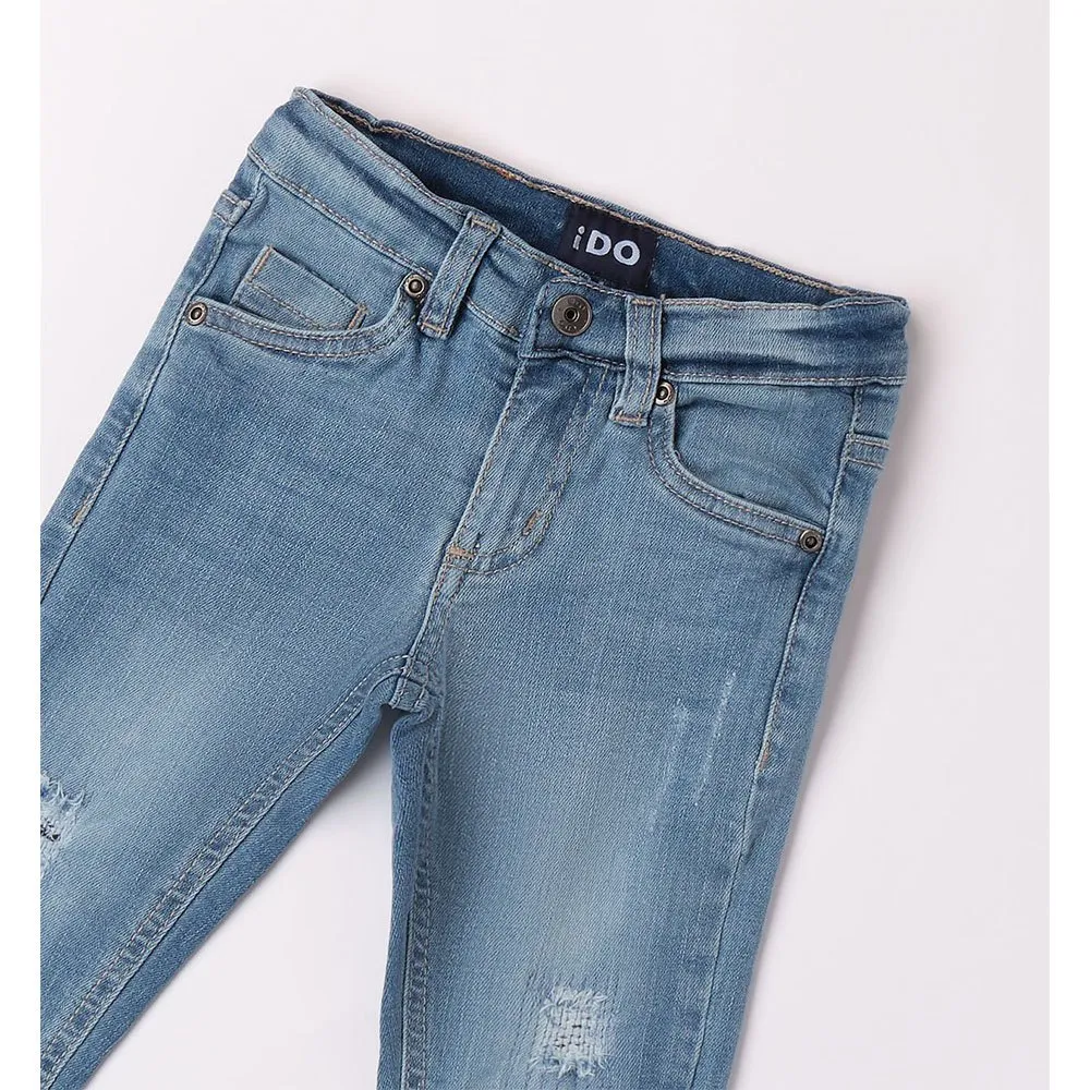 Ido 48247 Jeans, Clear washed, 8Y Ido 48247 Jeans, Clear washed, 8Y