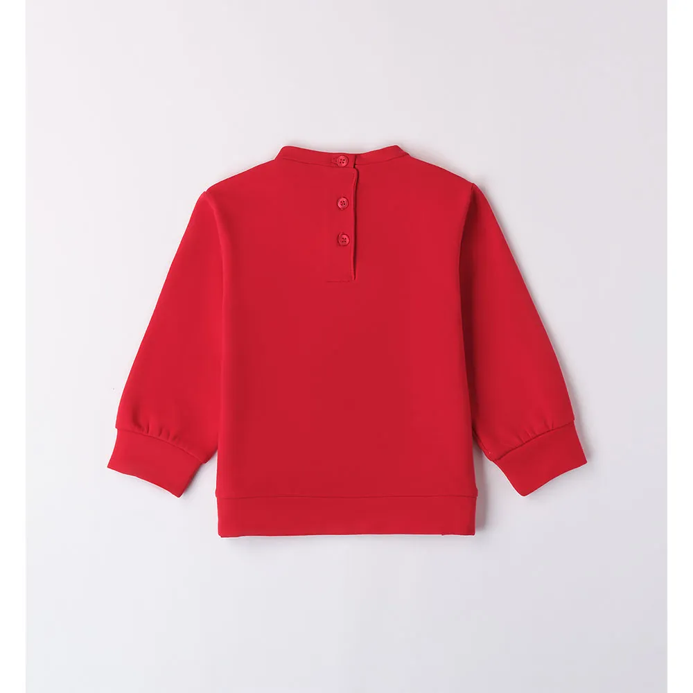 Ido 4a654 Sweatshirt, Red, 5Y