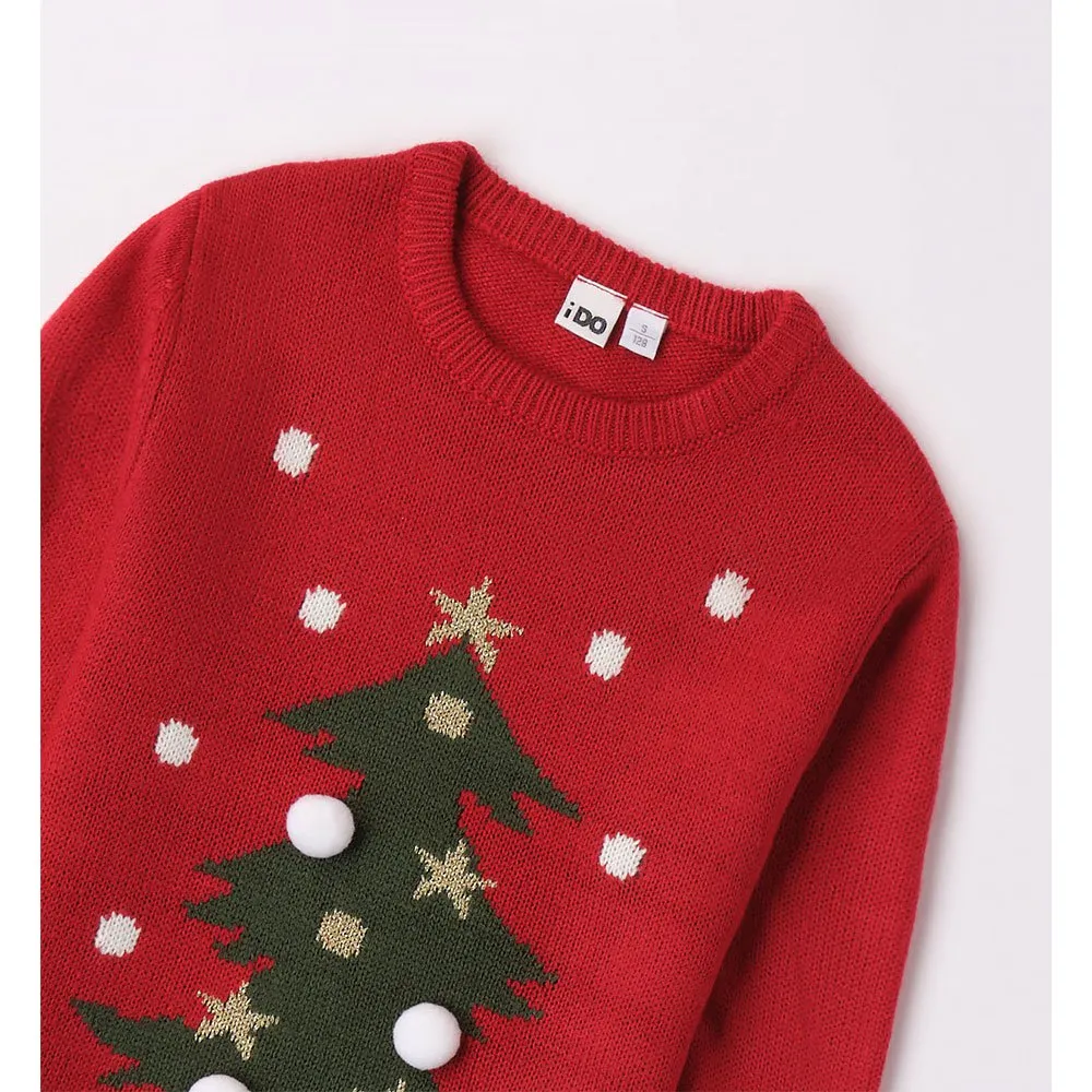 Ido Pullover, Red, 12Y