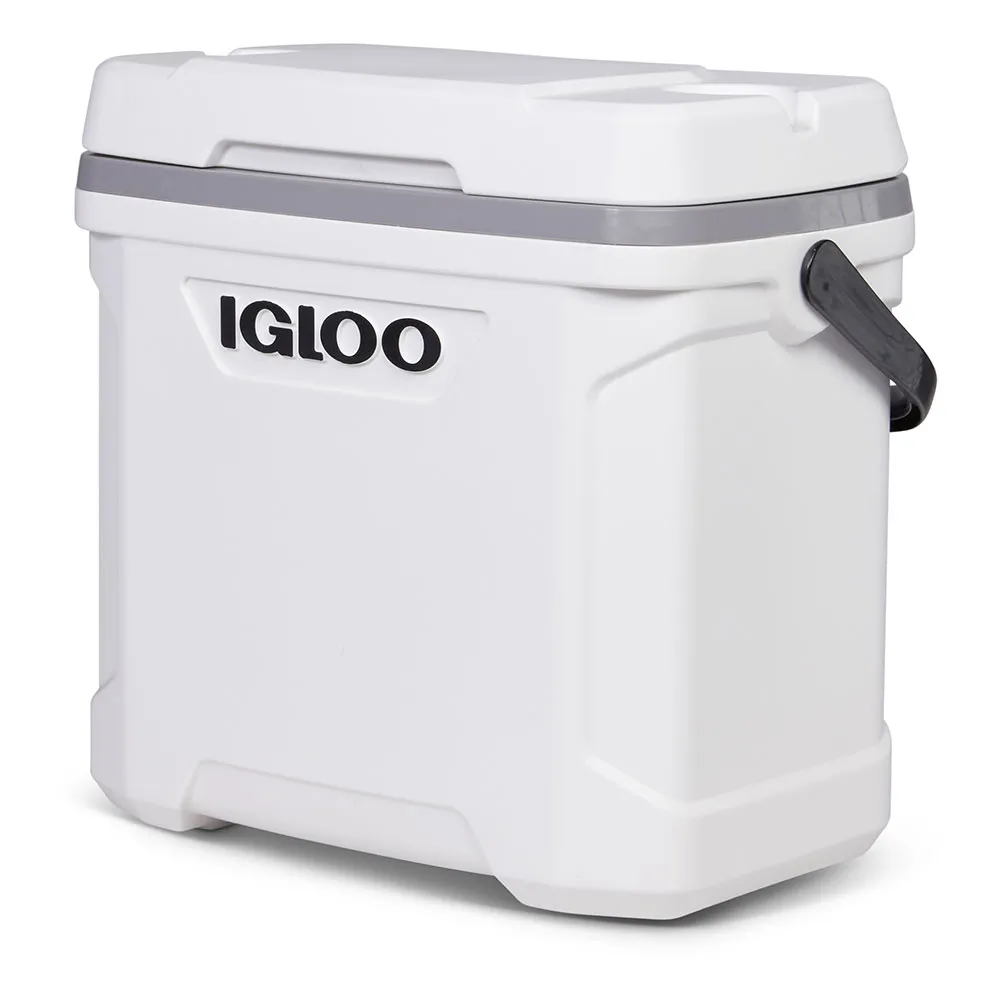 Igloo Coolers Latitude Marine Ultra 30l Steife Tragbare Kühlbox, White / grey, 42.5 x 33.5 x 47cm