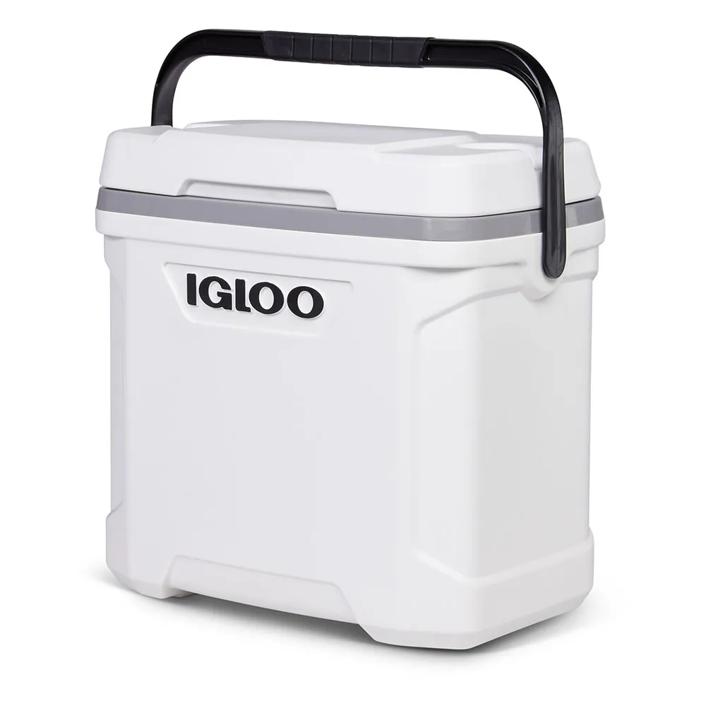 Igloo Coolers Latitude Marine Ultra 30l Steife Tragbare Kühlbox, White / grey, 42.5 x 33.5 x 47cm