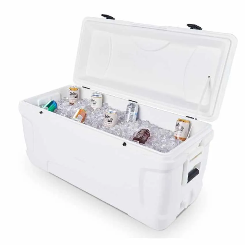 Igloo Coolers Marine Contour 150 142l Steife Tragbare Kühlbox, White, 106 x 47 x 51cm