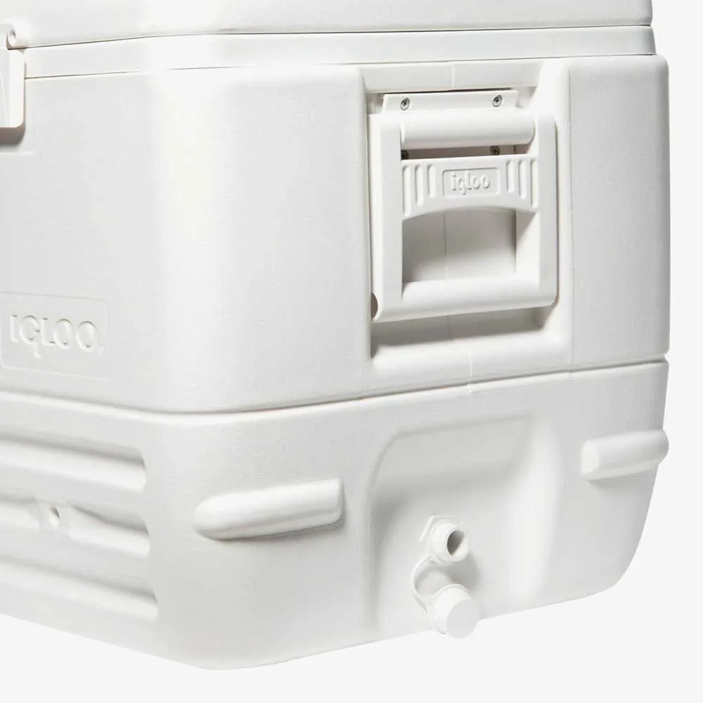 Igloo Coolers Quick&cool 142l Steife Tragbare Kühlbox, White, One Size