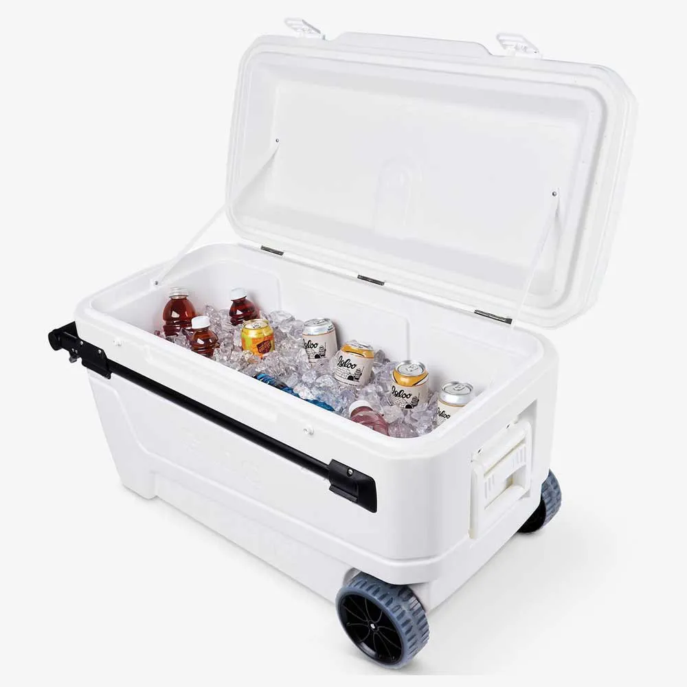 Igloo Coolers Sunset Glide 104l Steife Tragbare Kühlbox, White, One Size Igloo Coolers Sunset Glide 104l Steife Tragbare Kühlbox, White, One Size