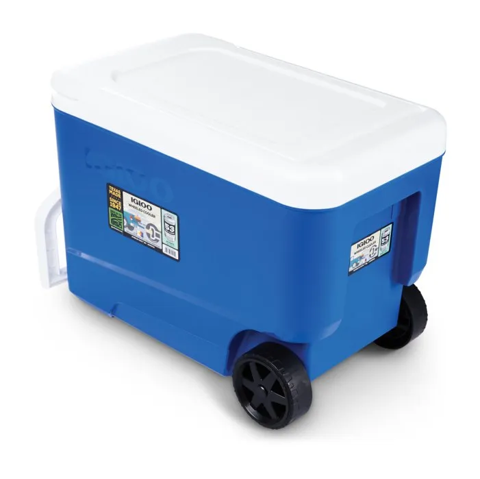 Igloo Coolers Wheelie Cool 38 36l Steife Tragbare Kühlbox, Blue, One Size Igloo Coolers Wheelie Cool 38 36l Steife Tragbare Kühlbox, Blue, One Size