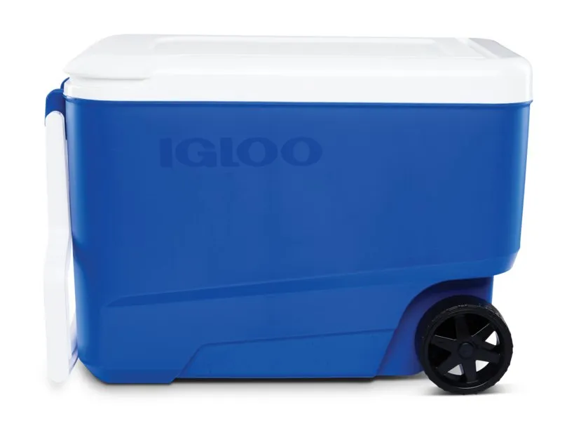 Igloo Coolers Wheelie Cool 38 36l Steife Tragbare Kühlbox, Blue, One Size Igloo Coolers Wheelie Cool 38 36l Steife Tragbare Kühlbox, Blue, One Size