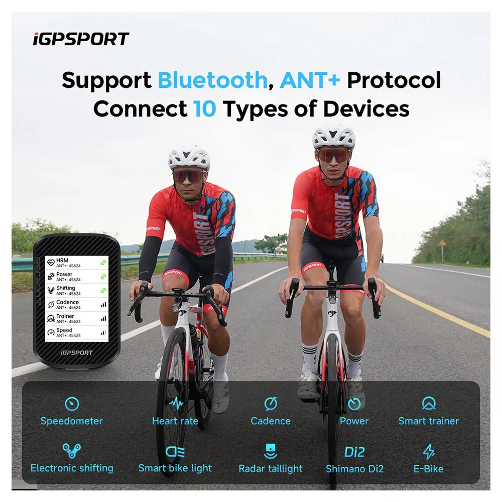 Igpsport Bsc300t Fahrradcomputer, Black, One Size Igpsport Bsc300t Fahrradcomputer, Black, One Size
