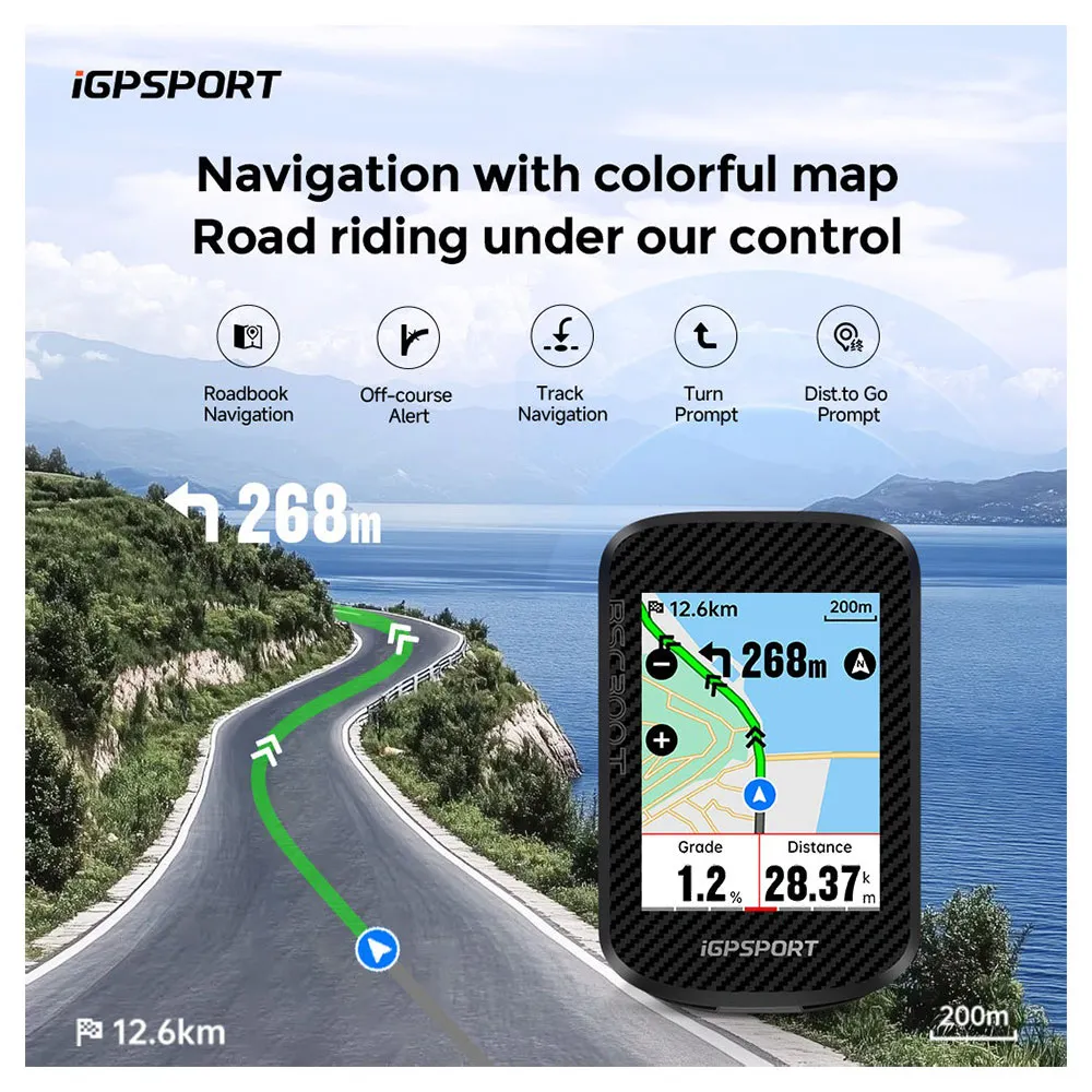 Igpsport Bsc300t Fahrradcomputer, Black, One Size Igpsport Bsc300t Fahrradcomputer, Black, One Size