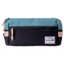 Black / blue melange