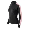 Iguana Salama Reißverschlusspullover, Black / silver pink