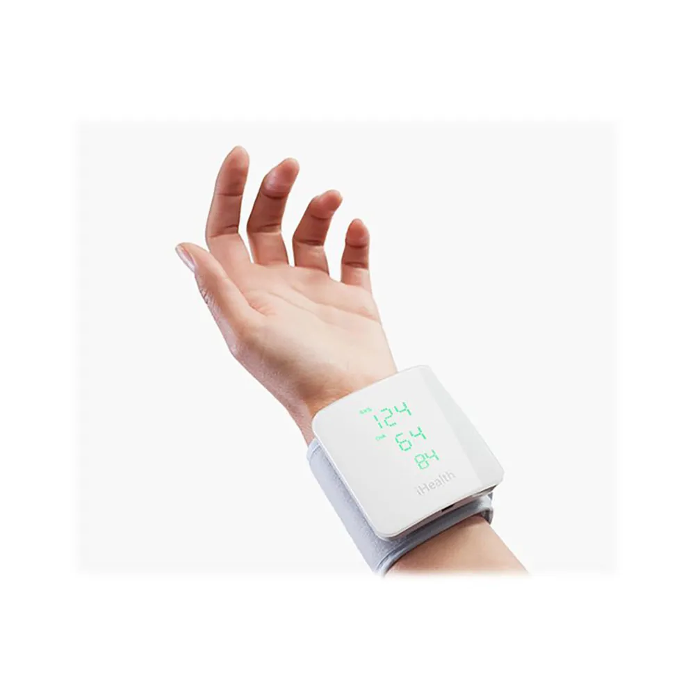 Ihealth Kabelloses Handgelenk-blutdruckmessgerät, White, One Size Ihealth Kabelloses Handgelenk-blutdruckmessgerät, White, One Size