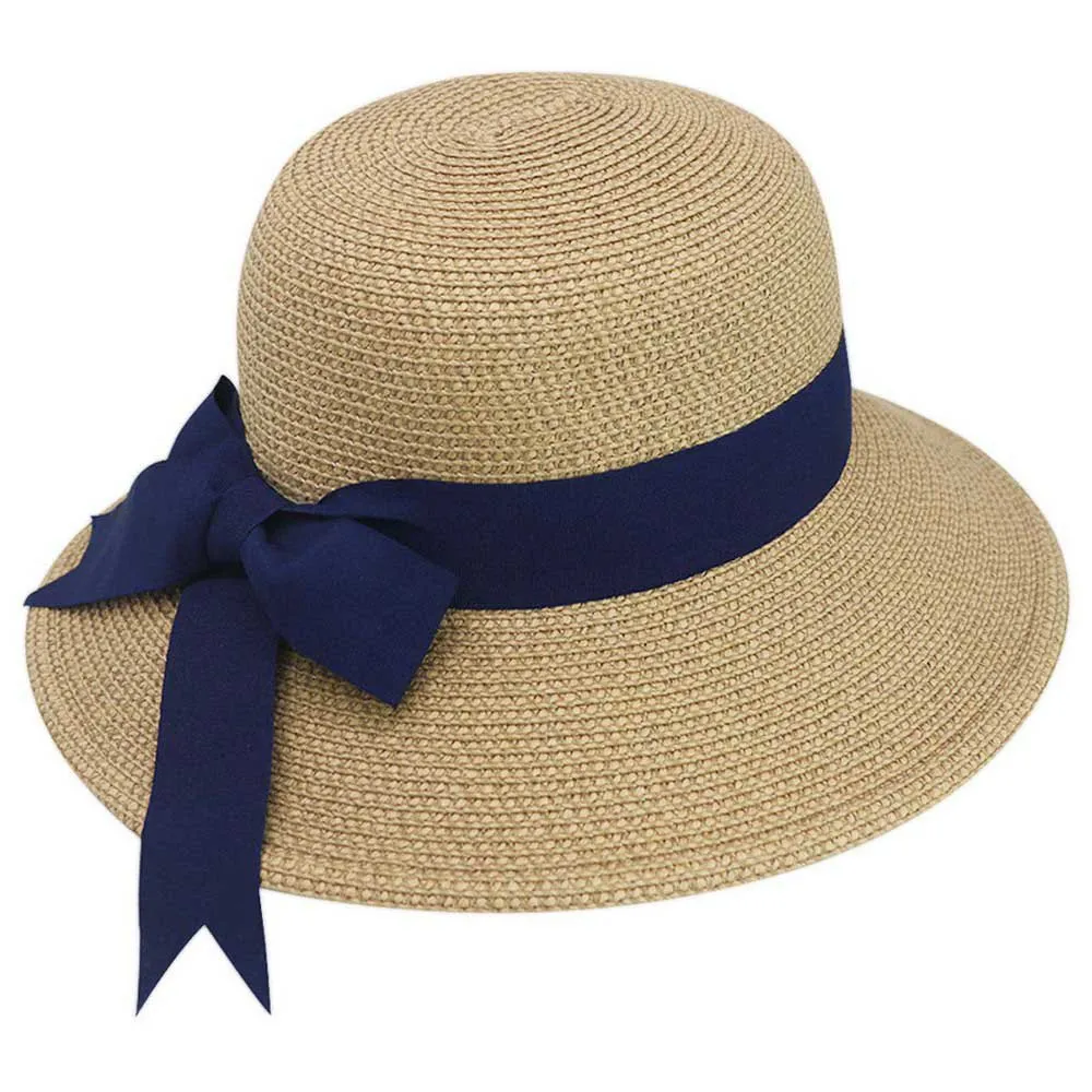 Illums Amalfi Hut, Tan / blue