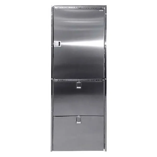 Indel Marine Cruise 320l Kühlschrank, Silver, 62.8 x 179 x 61cm
