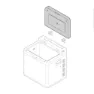 Indelb Tb45a Hülle, Black, One Size