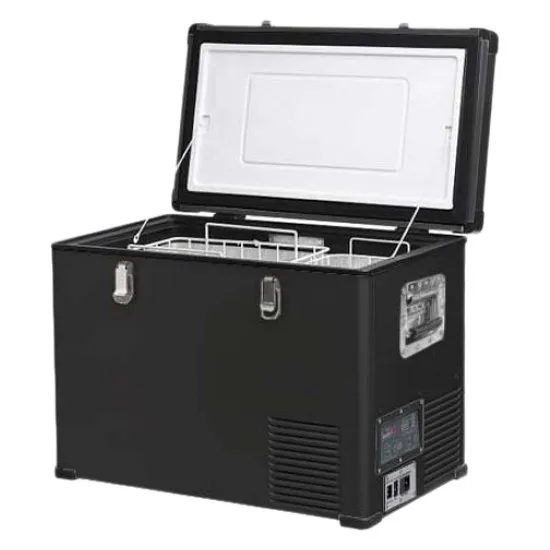 Indelb Tb46 46l Kühlschrank, Black steel, One Size