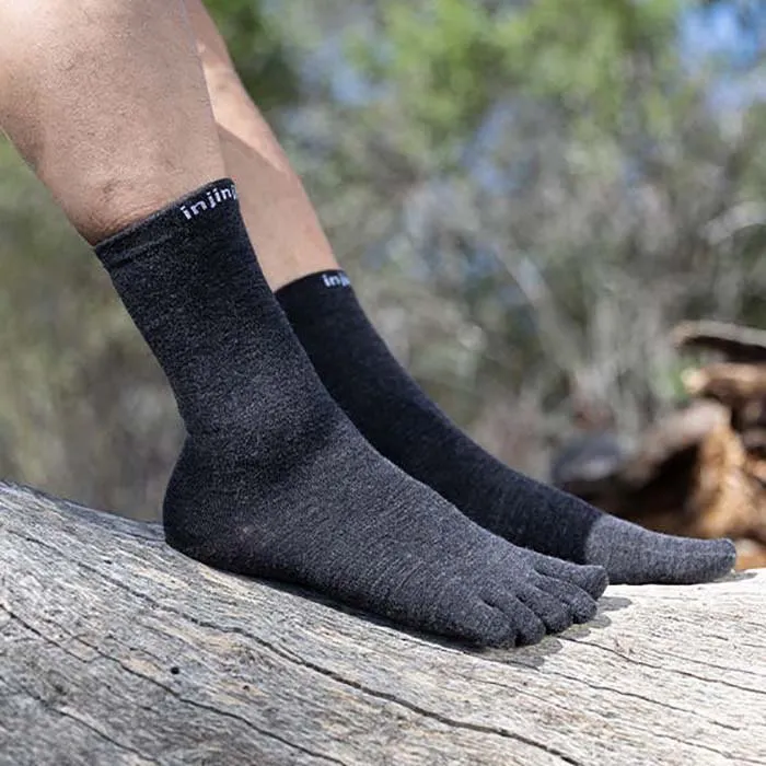 Injinji Liner Crew Wool Socken