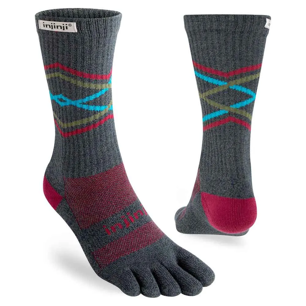 Injinji Midweight Crew Socken male, Peak