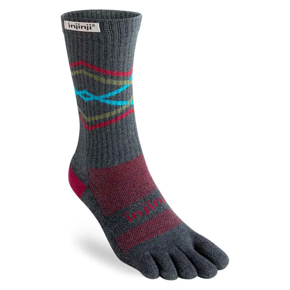 Injinji Midweight Crew Socken male, Peak