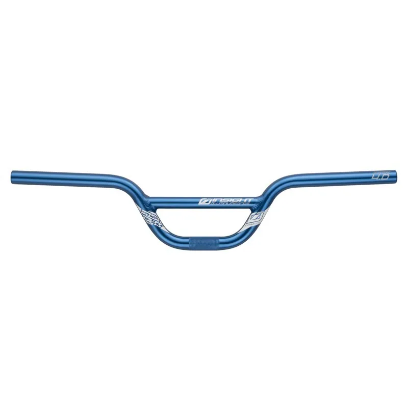 INSIGHT Alu-Lenker Backsweep 8° Upsweep 2° Unisex, blau, 6.5"