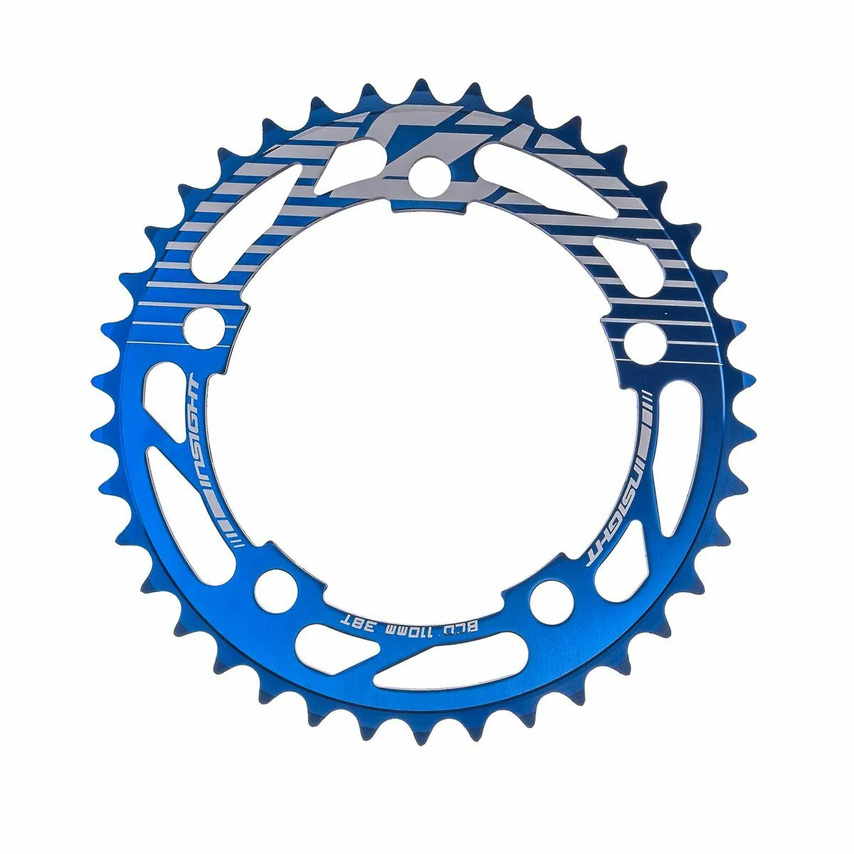 INSIGHT Krone 44T Unisex, blau, 110mm
