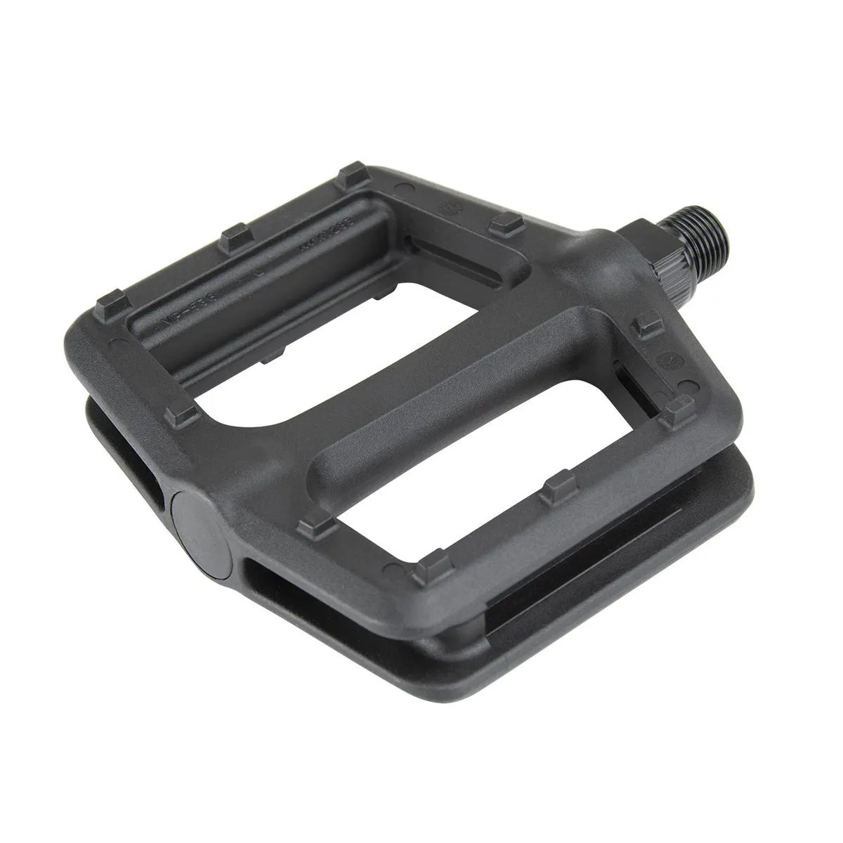 INSIGHT Pedalpaar nylon Unisex, schwarz, 111 x 105mm