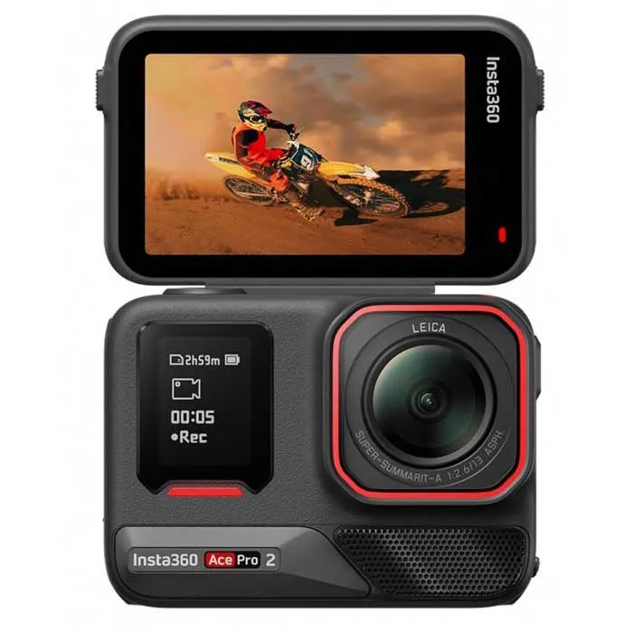 Insta360 Ace Pro 2 Action-kamera, Black, One Size Insta360 Ace Pro 2 Action-kamera, Black, One Size
