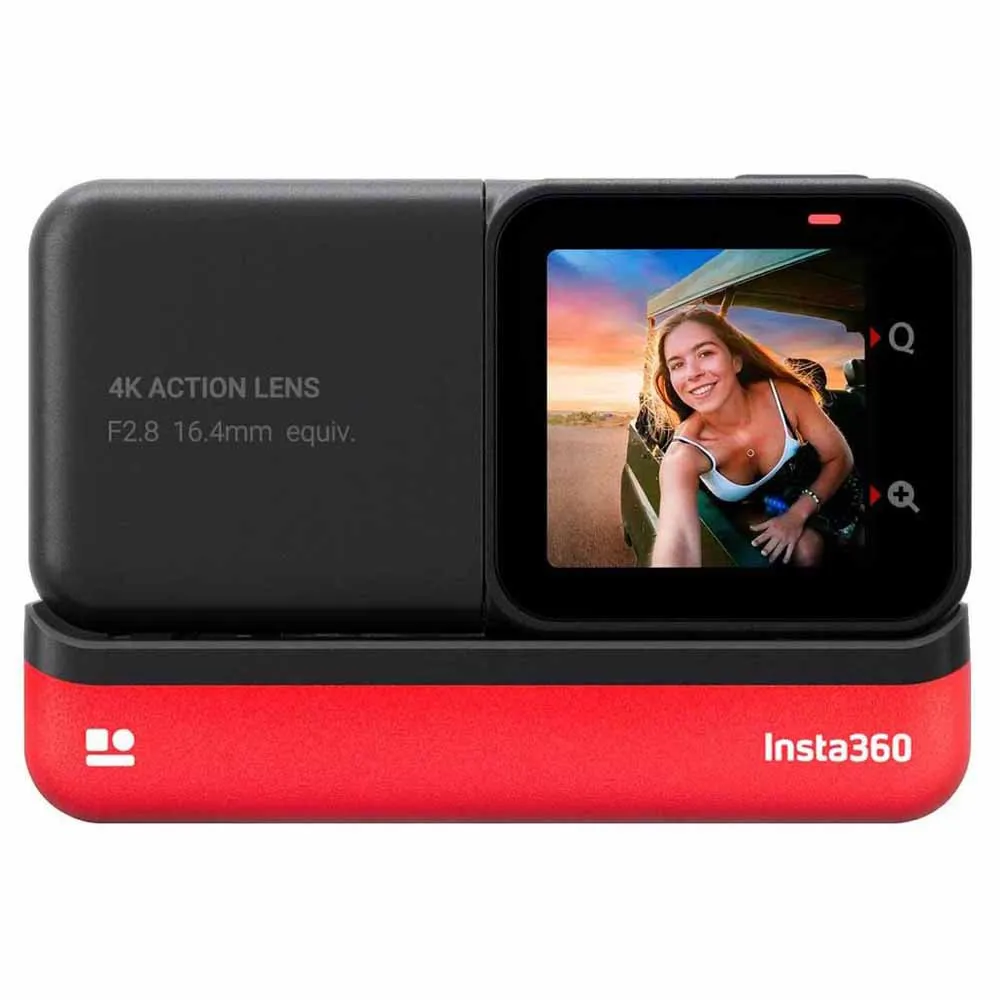 Insta360 One Rs Action-kamera, Black / red, One Size, EU Plug 220V Insta360 One Rs Action-kamera, Black / red, One Size, EU Plug 220V