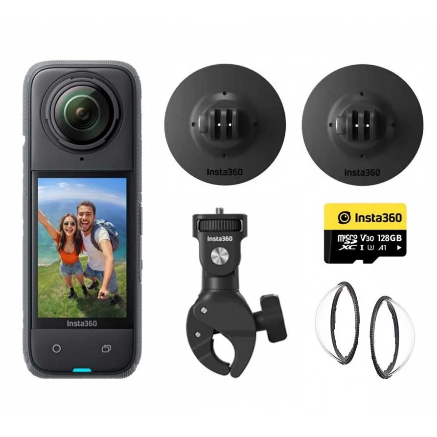 Insta360 X4 Motor Combo Action-kamera, Black, One Size Insta360 X4 Motor Combo Action-kamera, Black, One Size