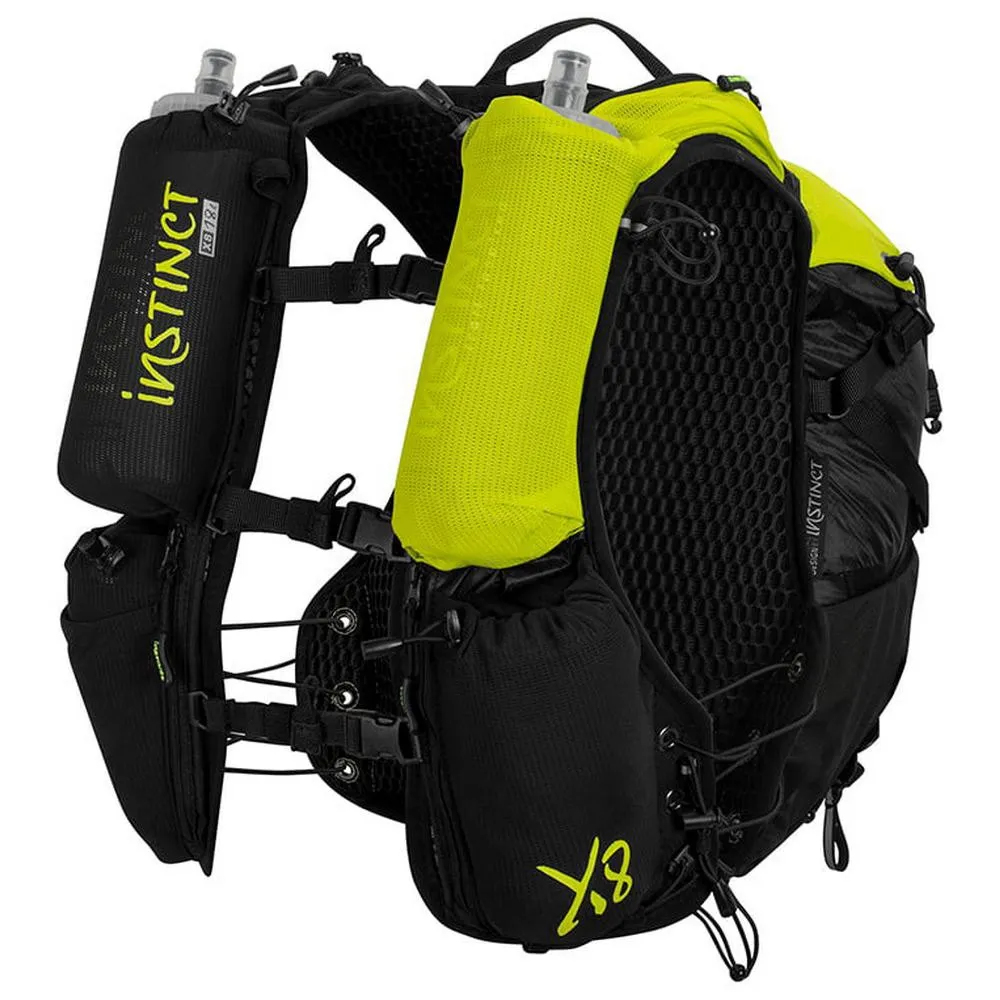 Instinct Trail X8 18l Basic Rucksack, Black / lime Instinct Trail X8 18l Basic Rucksack, Black / lime