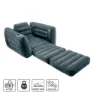 Intex 2 In 1 Aufblasbarer Stuhl Bett, Grey, 117 x 224 x 66cm