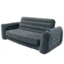 Intex 2 In 1 Aufblasbares Schlafsofa, Grey, 203 x 224 x 66cm