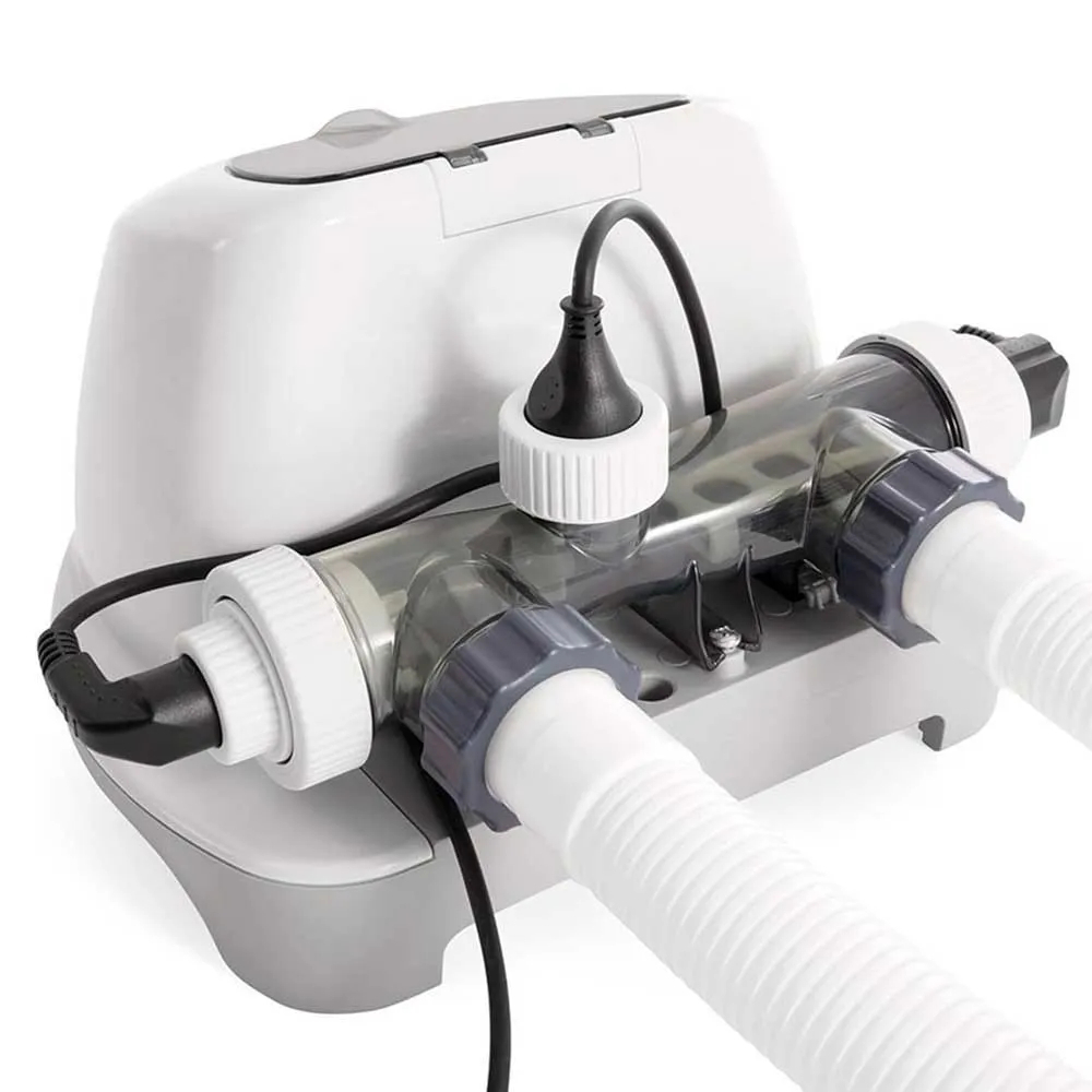 Intex 26688 E.c.o 7 G/h Qs700 Up To 56 M³ Salzwasserchlorinator, Grey, One Size