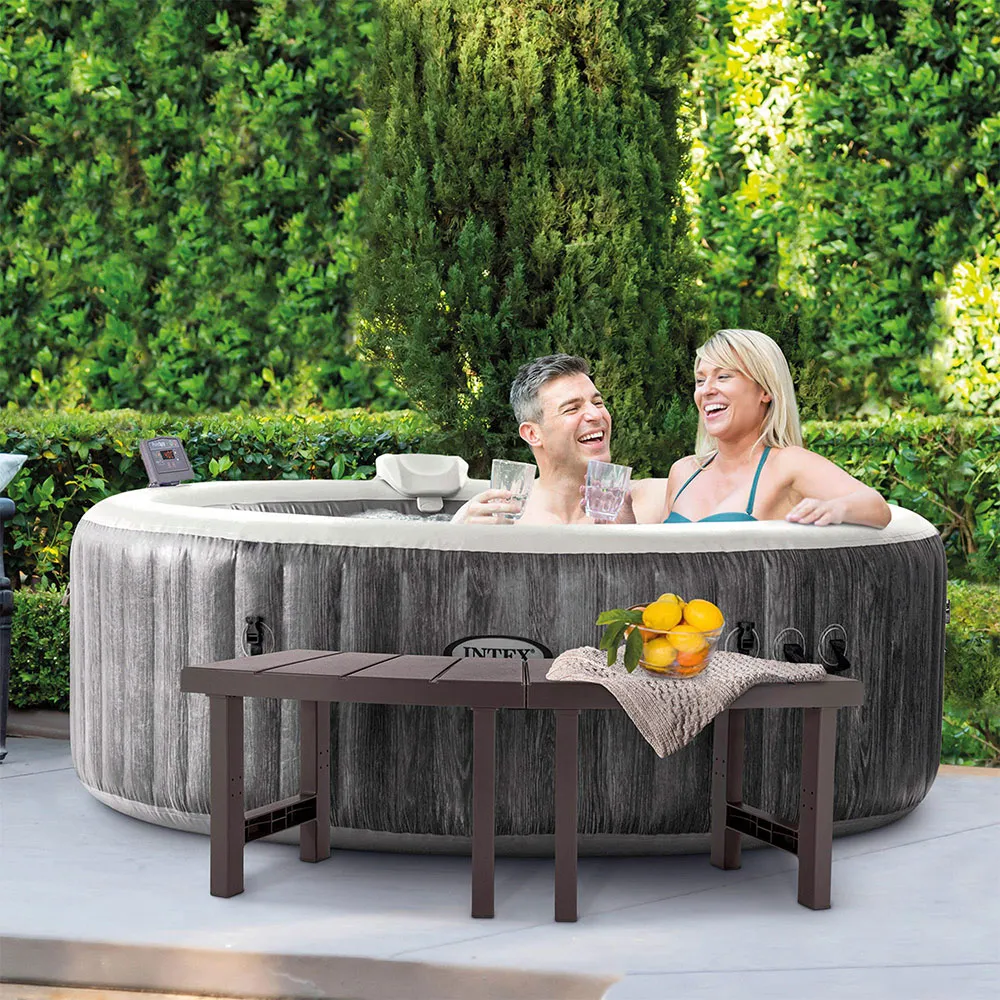 Intex 55095 Bench 2 Units Whirlpool-zubehör, Brown, 62 x 37 x 42cm Intex 55095 Bench 2 Units Whirlpool-zubehör, Brown, 62 x 37 x 42cm