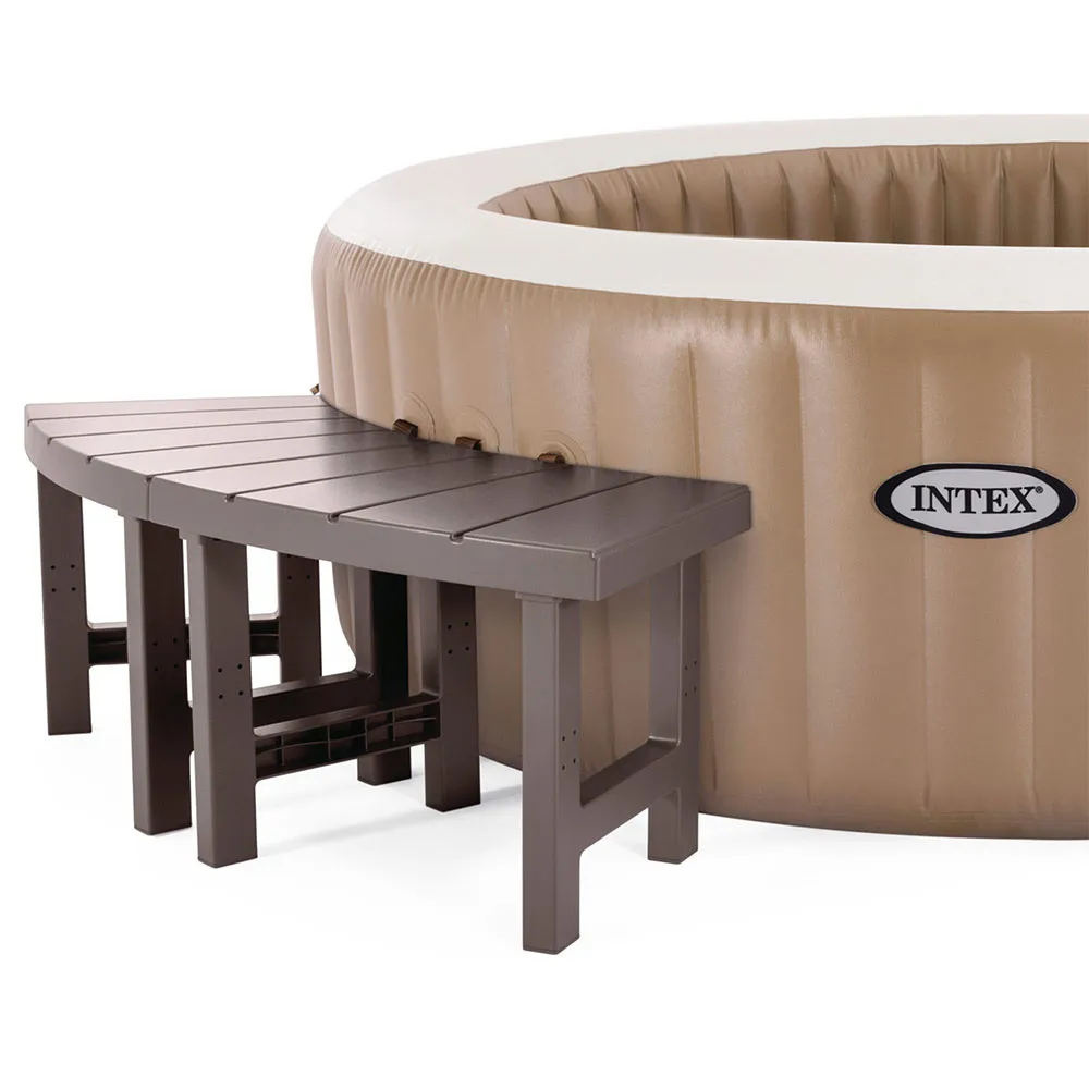 Intex 55095 Bench 2 Units Whirlpool-zubehör, Brown, 62 x 37 x 42cm Intex 55095 Bench 2 Units Whirlpool-zubehör, Brown, 62 x 37 x 42cm