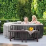 Intex 55095 Bench 2 Units Whirlpool-zubehör, Brown, 62 x 37 x 42cm